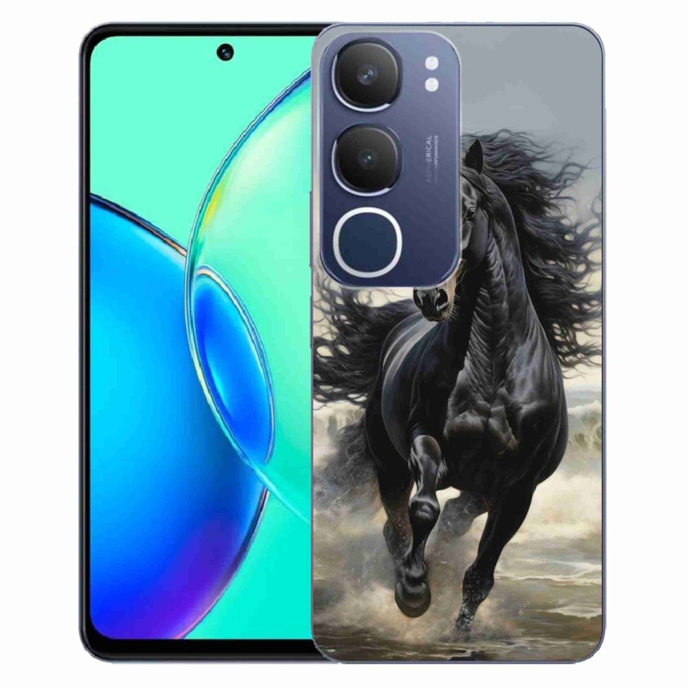 mmCase géltok a Vivo Y19S-hez – futó fekete ló