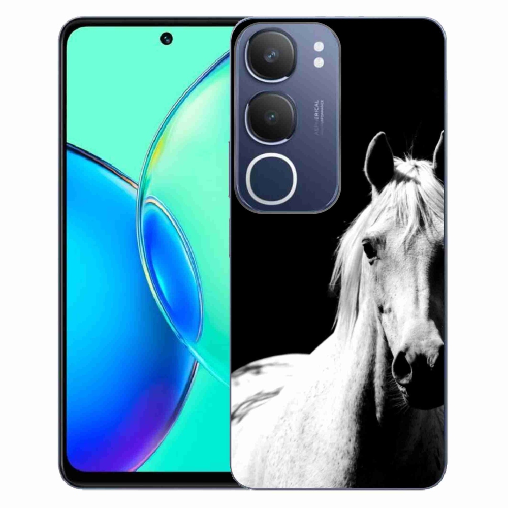 mmCase géltok a Vivo Y19S-hez – fehér ló 5