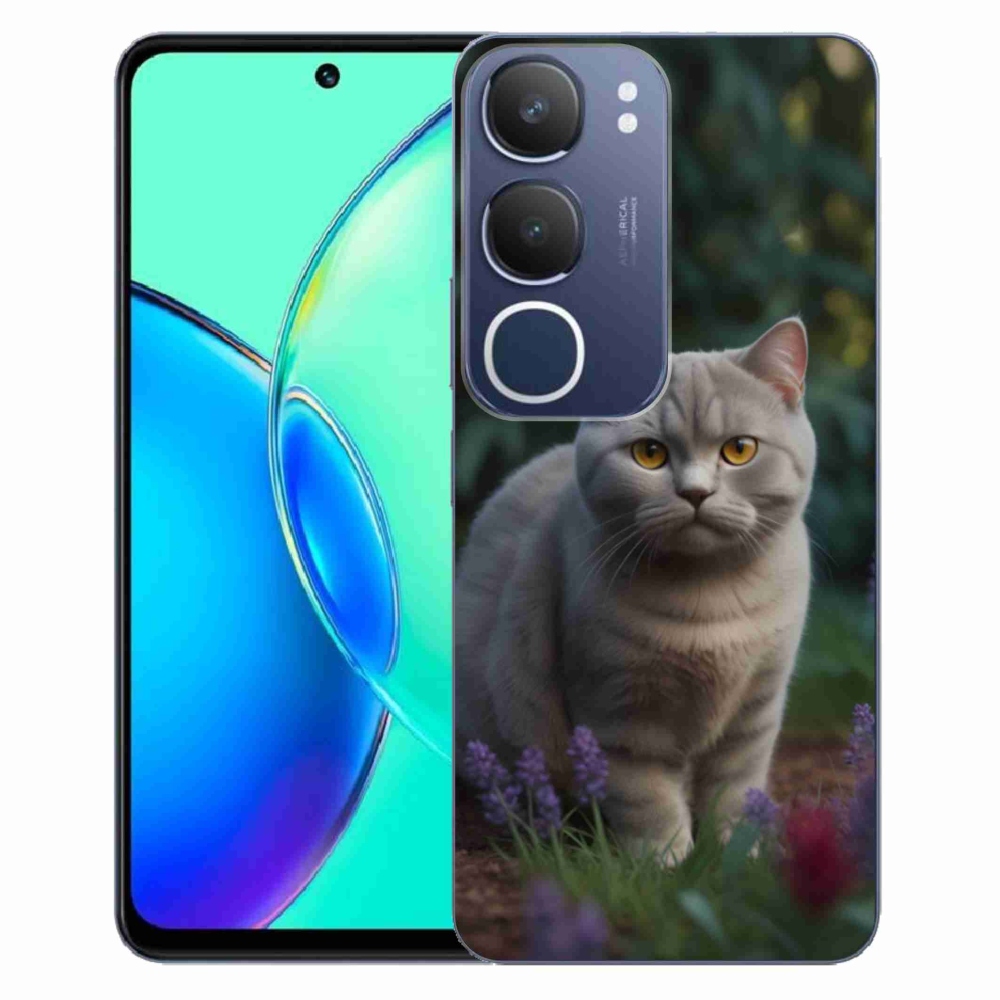 mmCase gél tok a Vivo Y19S-hez – brit macska
