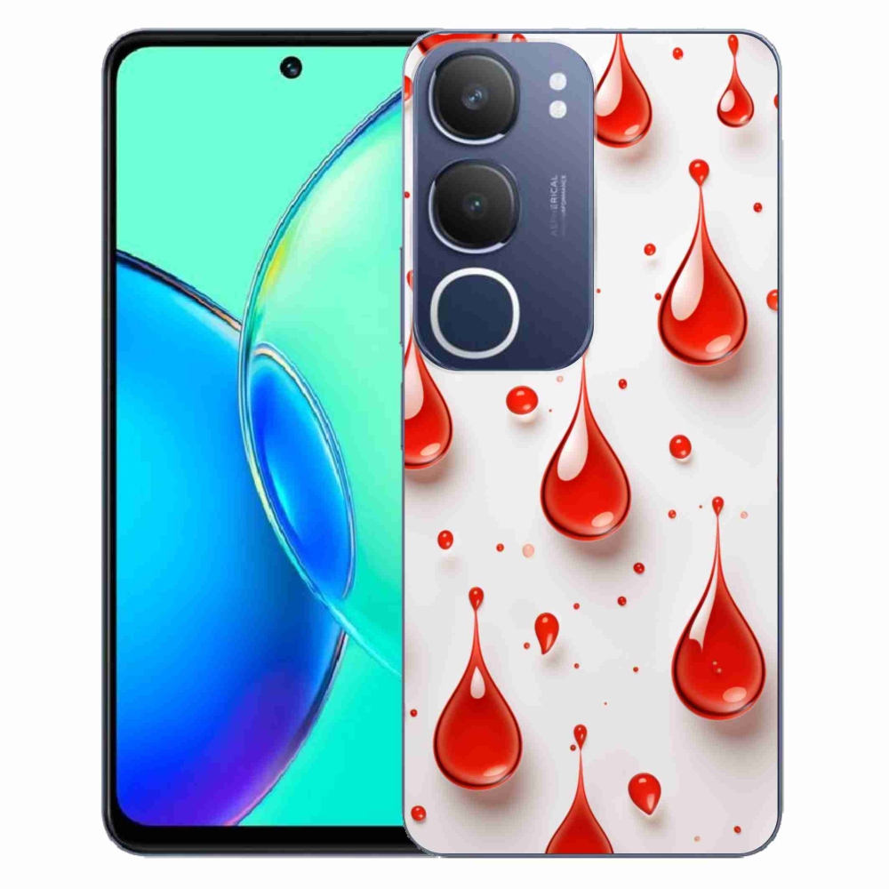 mmCase géltok a Vivo Y19S-hez – piros cseppek