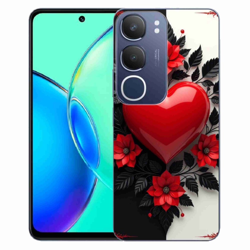 mmCase géltok a Vivo Y19S-hez – piros szív