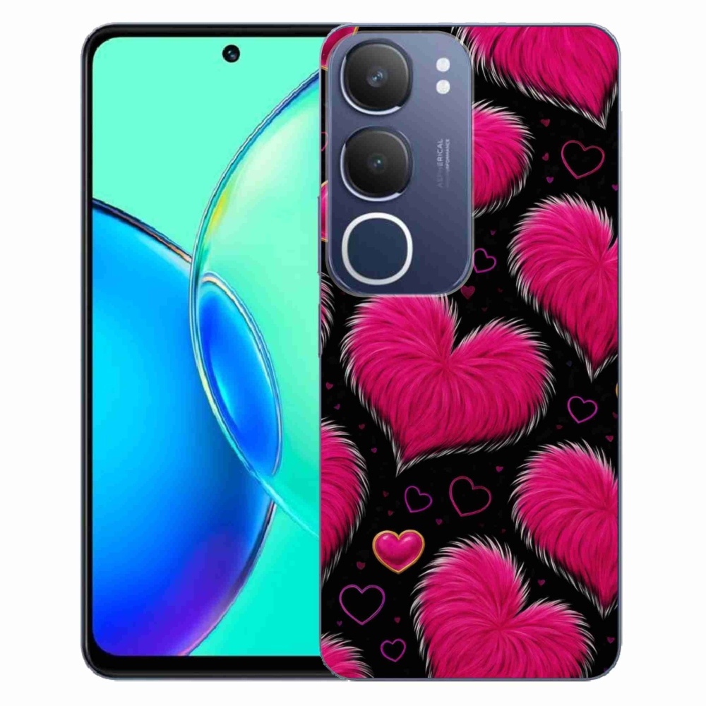 mmCase gél tok a Vivo Y19S-hez – puha szívek