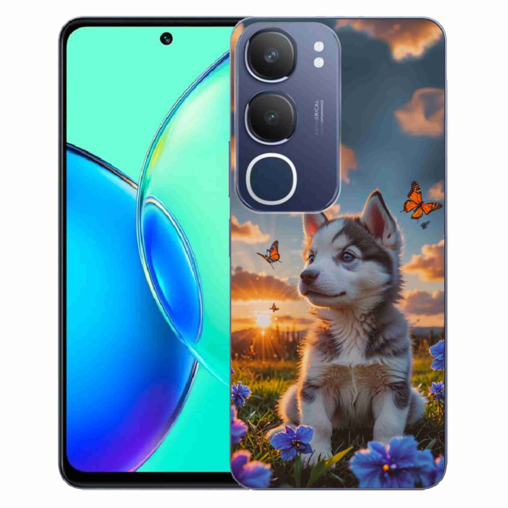 mmCase gél tok a Vivo Y19S-hez – husky naplementekor