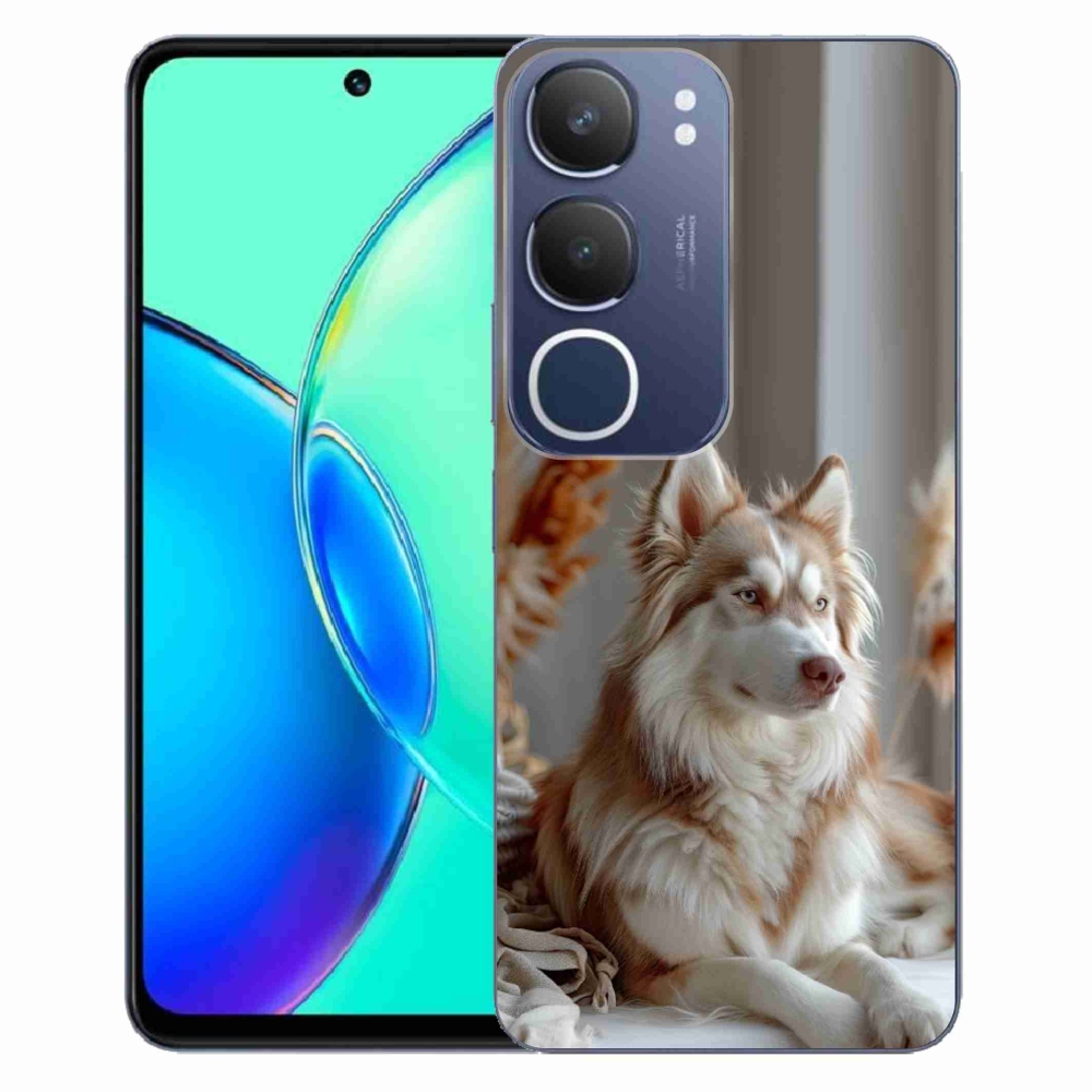 mmCase géltok a Vivo Y19S-hez – nyugodt szibériai husky