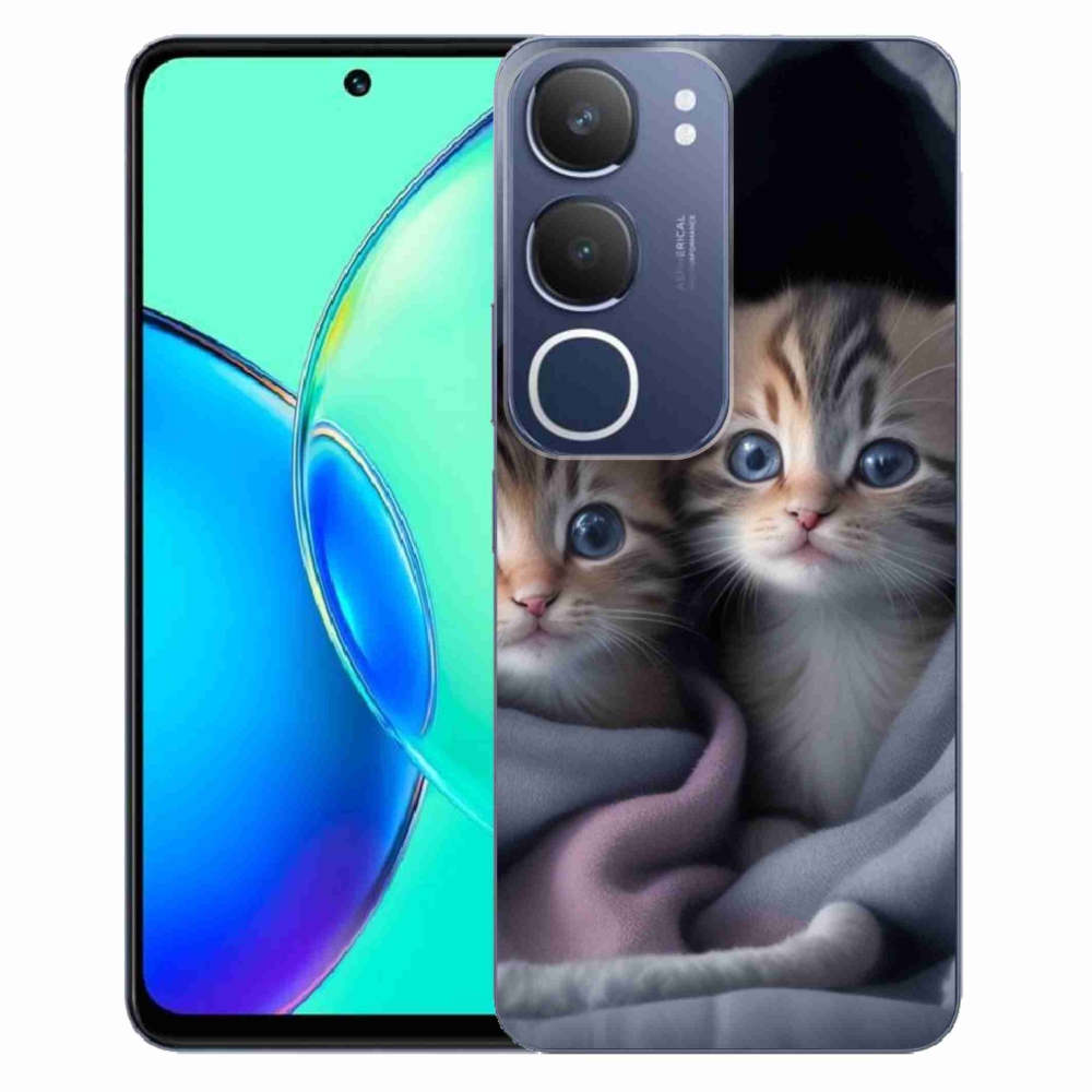 mmCase géltok a Vivo Y19S-hez – macska-duó 2