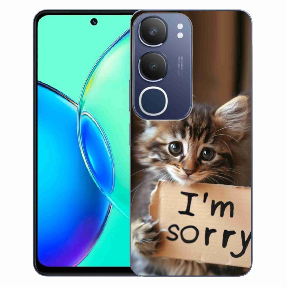 mmCase géltok a Vivo Y19S-hez – macskás mintás