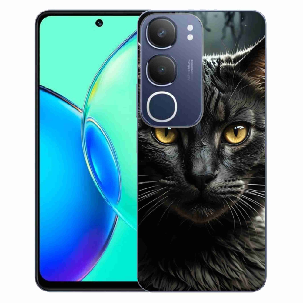 mmCase géltok a Vivo Y19S-hez – macskás mintázat 3