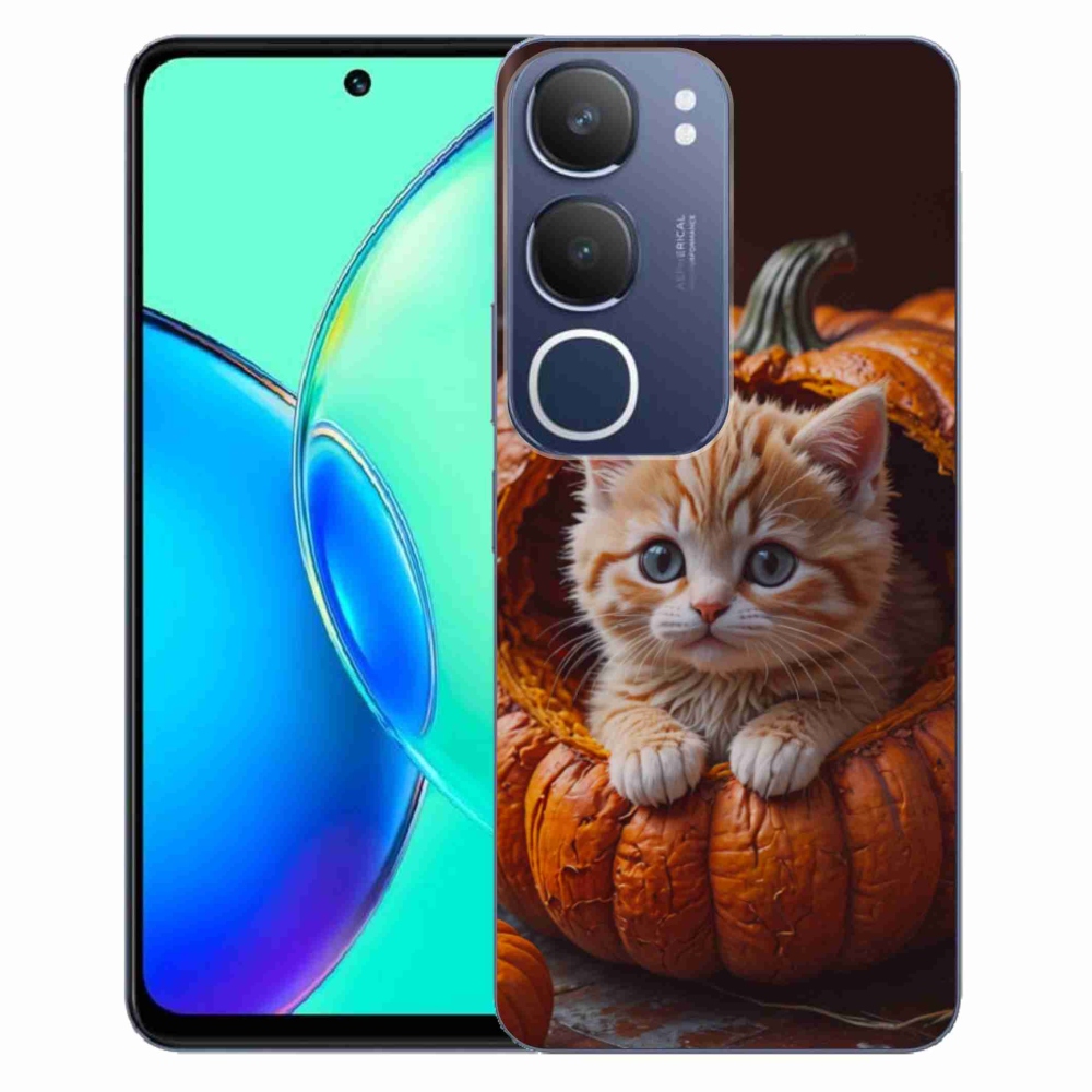 mmCase géltok a Vivo Y19S-hez – cica és sütőtök 2
