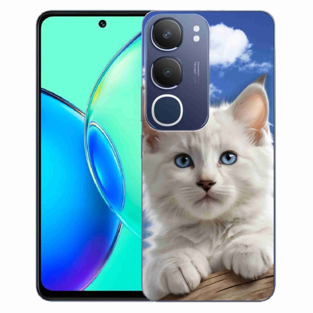mmCase géltok a Vivo Y19S-hez – cica és felhők