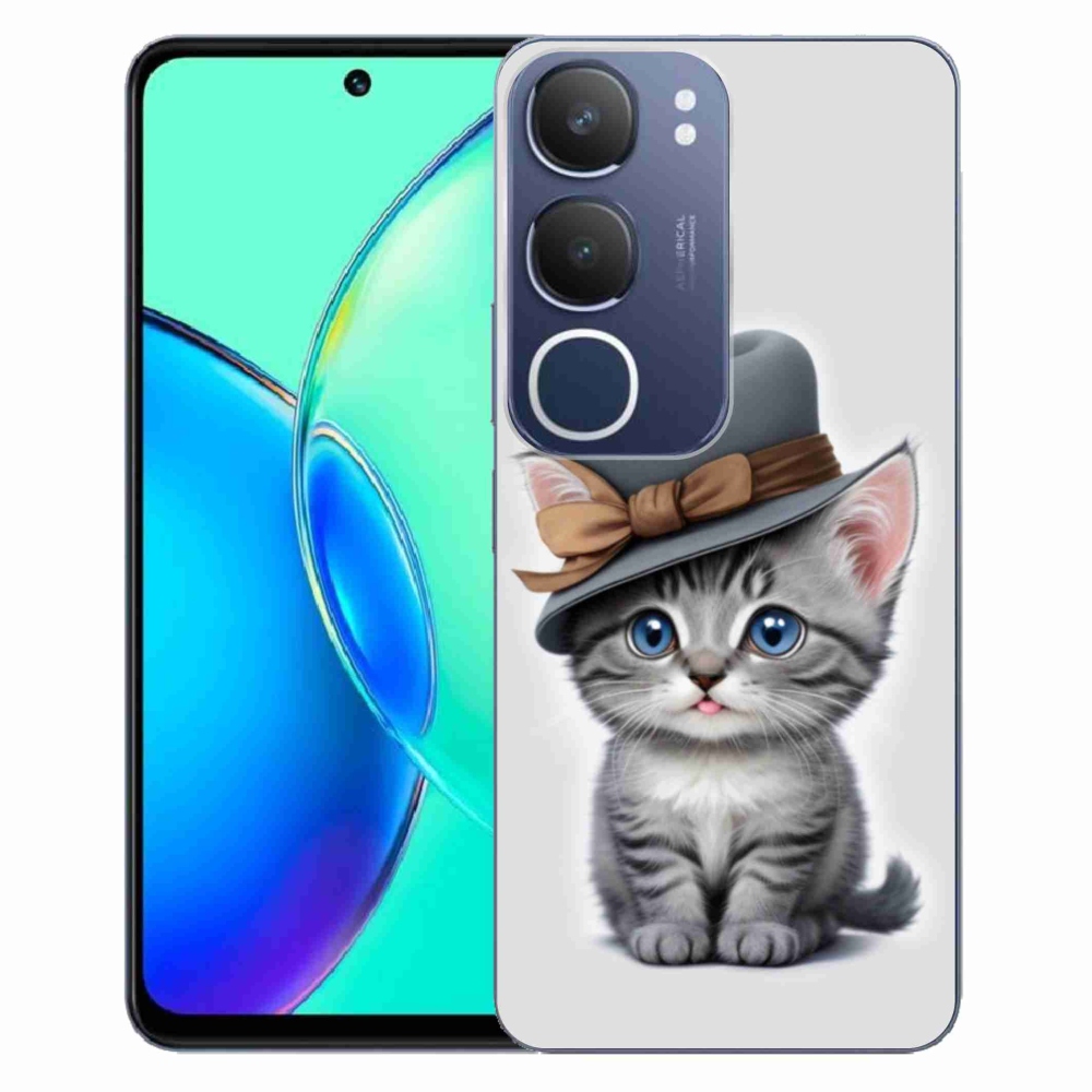 mmCase géltok a Vivo Y19S-hez – kalapos cica