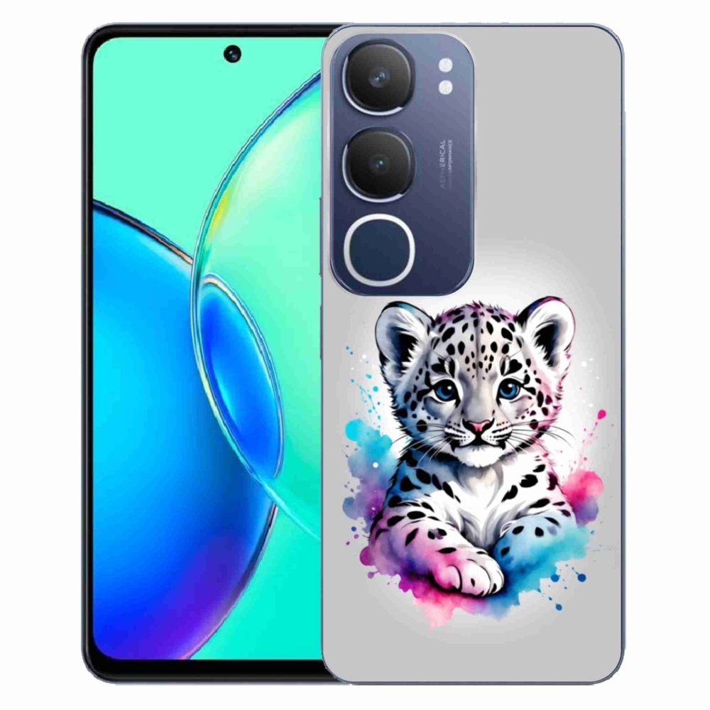 mmCase gél tok a Vivo Y19S-hez – leopárdkölyök