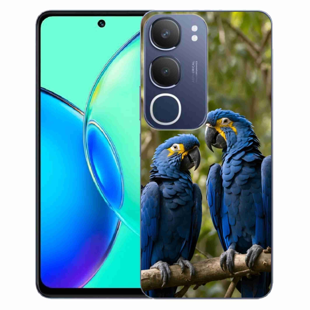 mmCase géltok a Vivo Y19S-hez – papagáj-duó