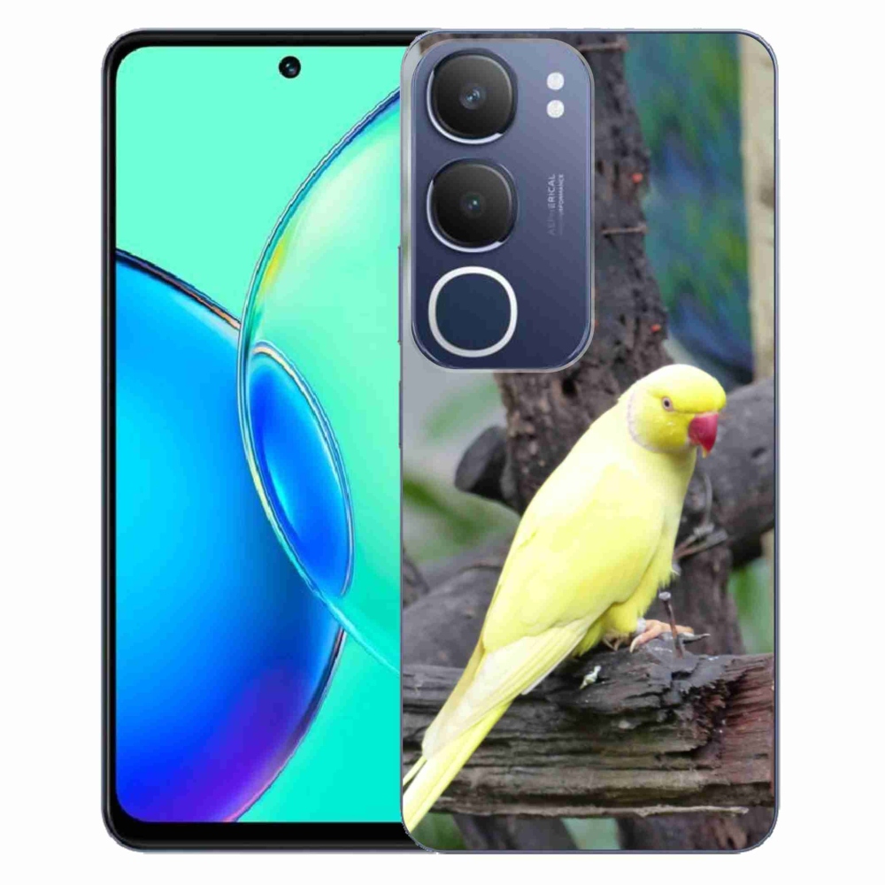 mmCase géltok a Vivo Y19S-hez – sárga alexandri papagáj