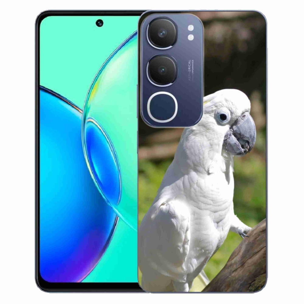 mmCase géltok a Vivo Y19S-hez – kakadu papagáj 2