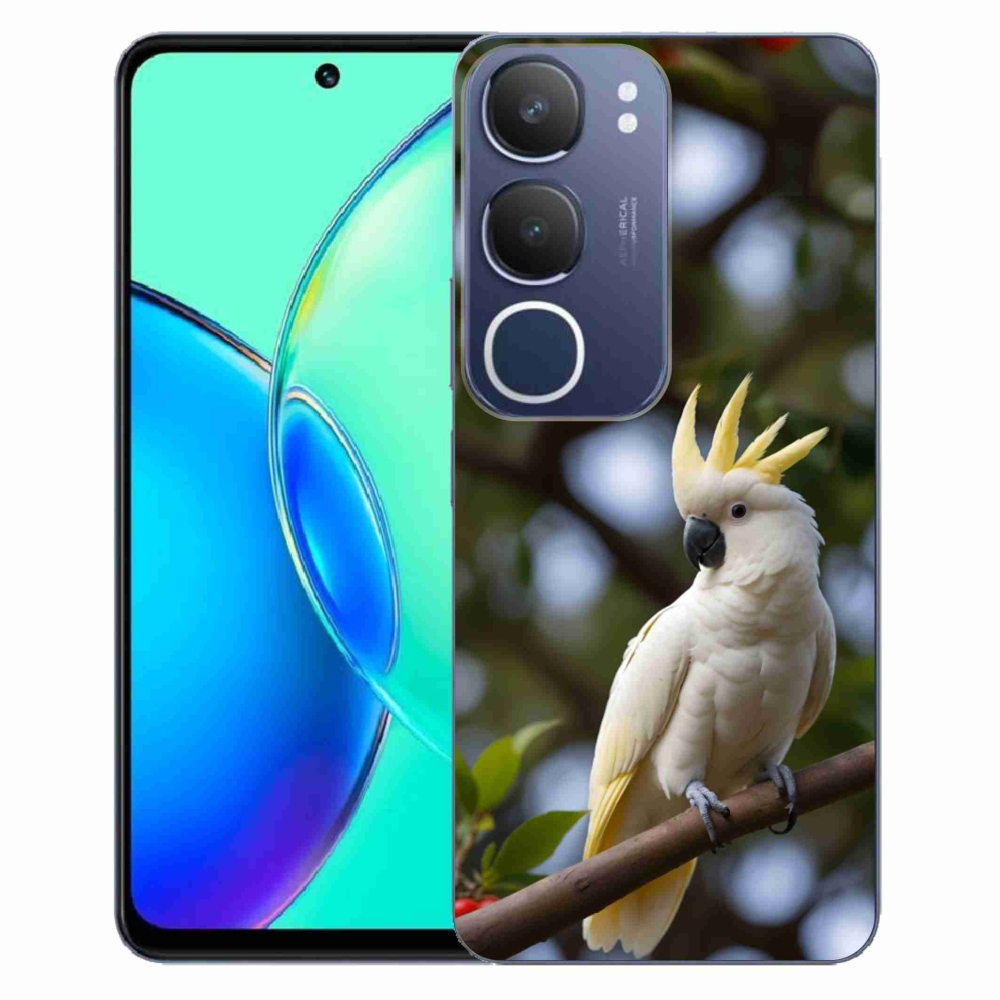 mmCase géltok a Vivo Y19S-hez – kakadu papagáj 3