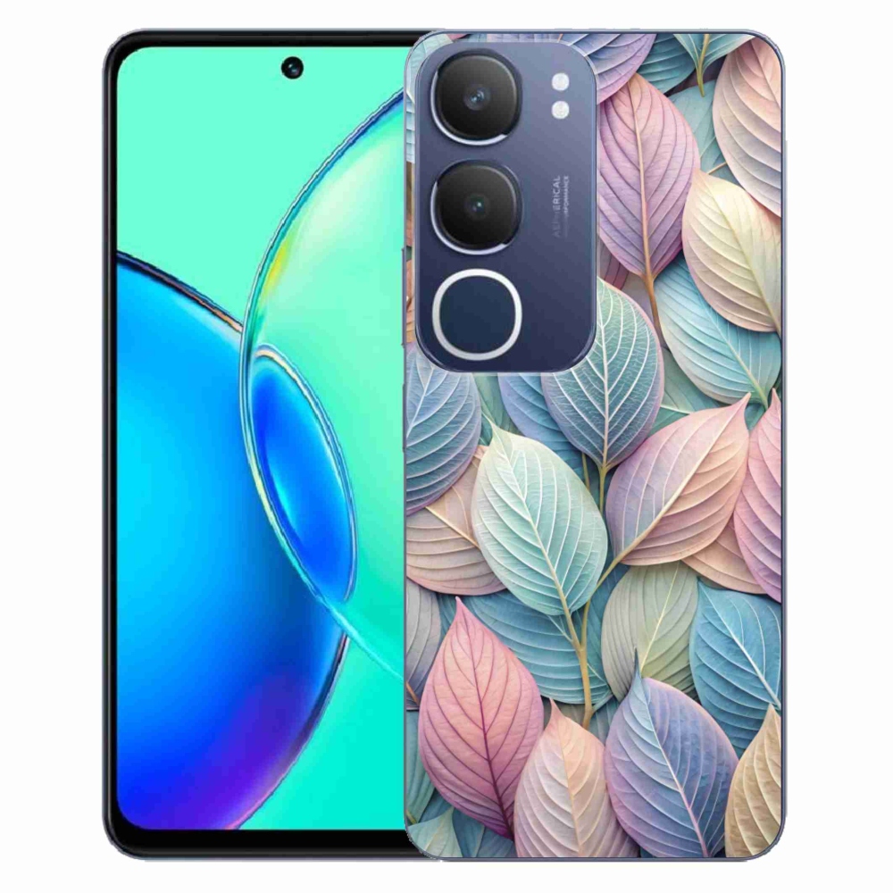 mmCase géltok a Vivo Y19S-hez – pasztell levelek