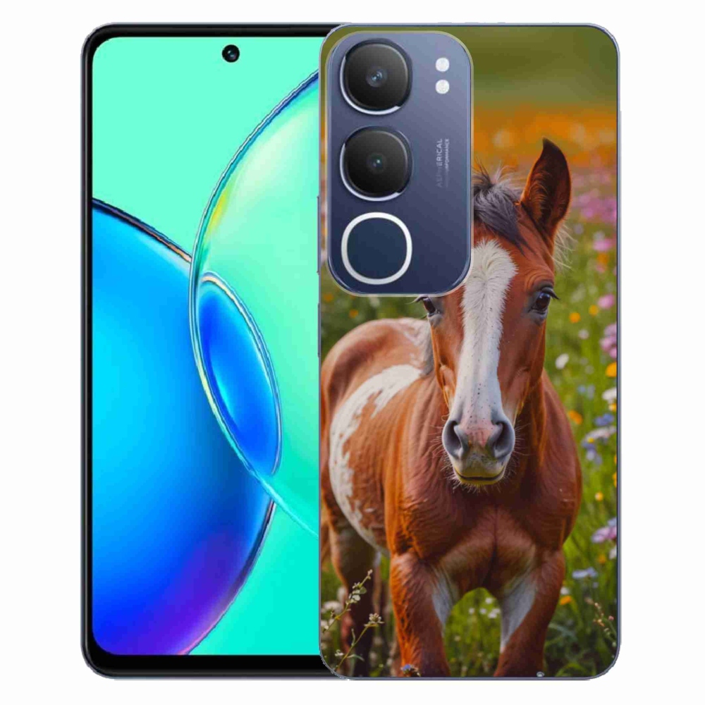 mmCase gél tok a Vivo Y19S-hez – aranyos csikó
