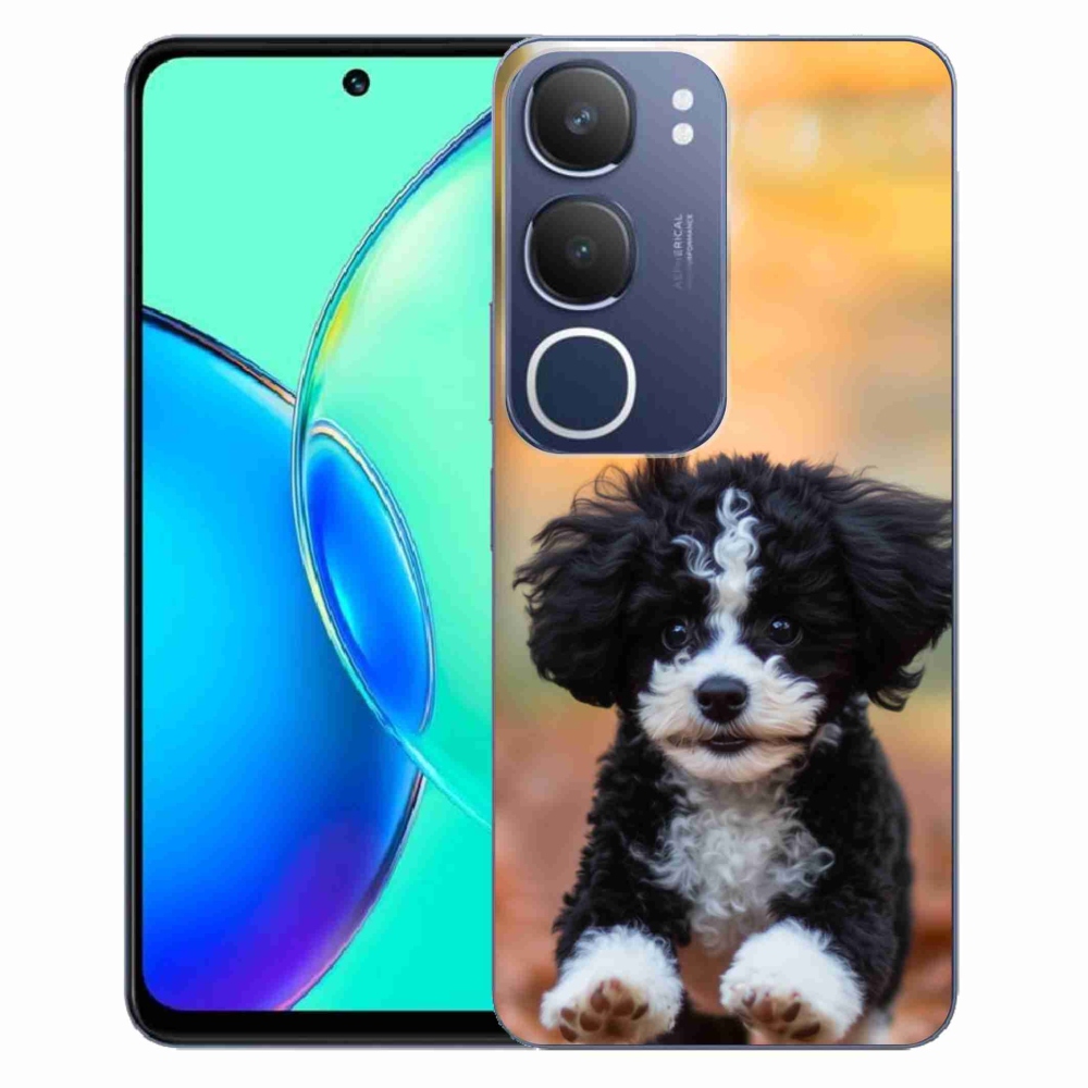 mmCase gél tok a Vivo Y19S-hez – aranyos kiskutya 2
