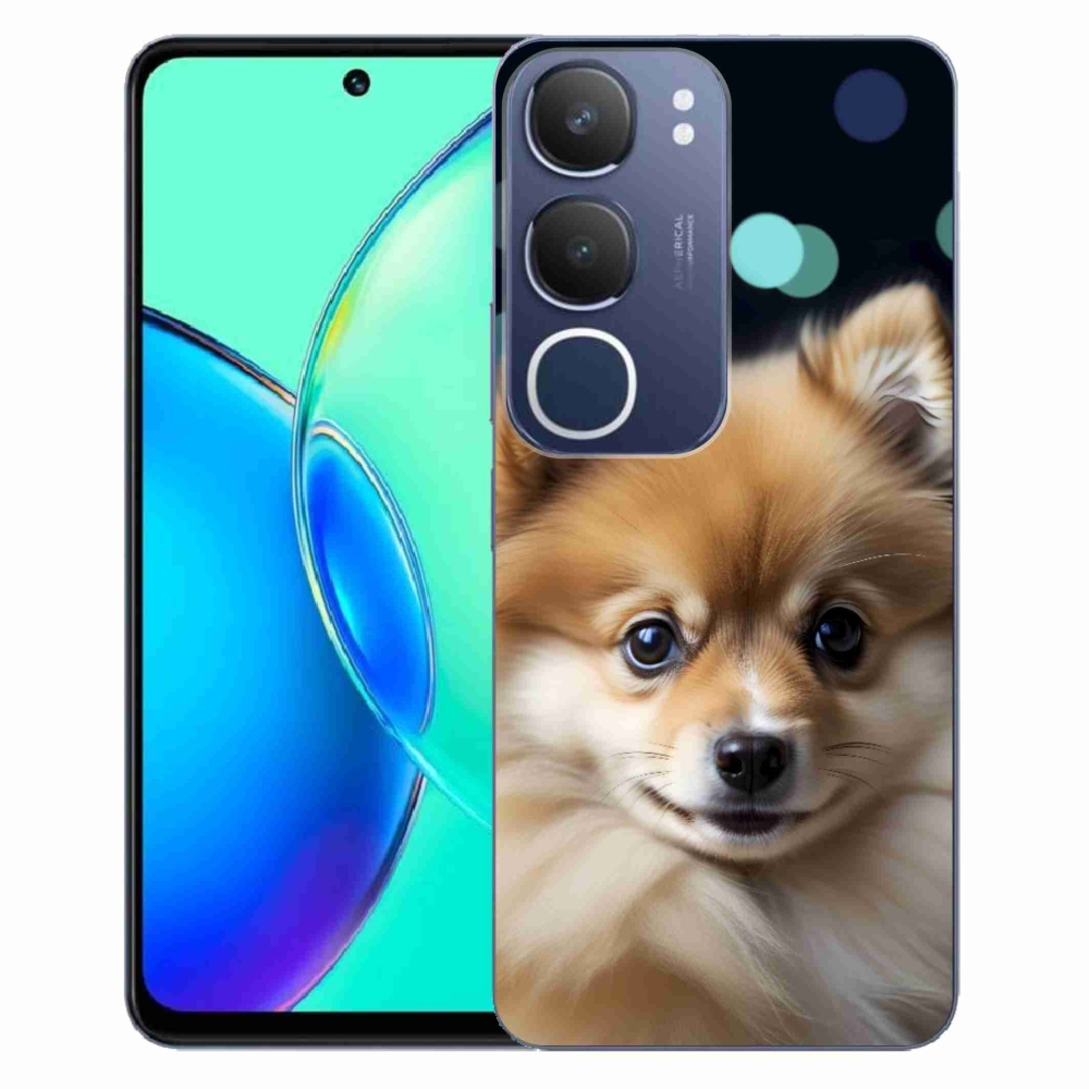 mmCase gél tok a Vivo Y19S-hez – aranyos pomerániai