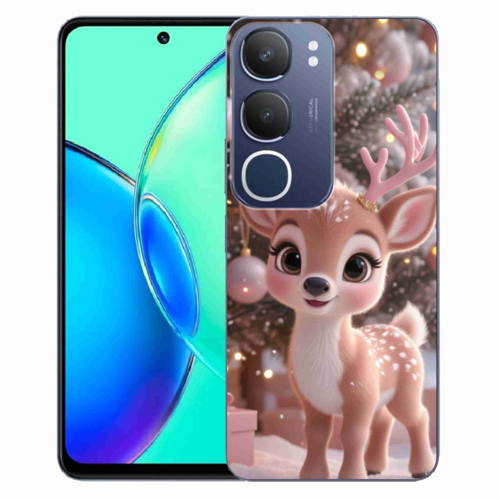 mmCase géltok a Vivo Y19S-hez – aranyos rénszarvas