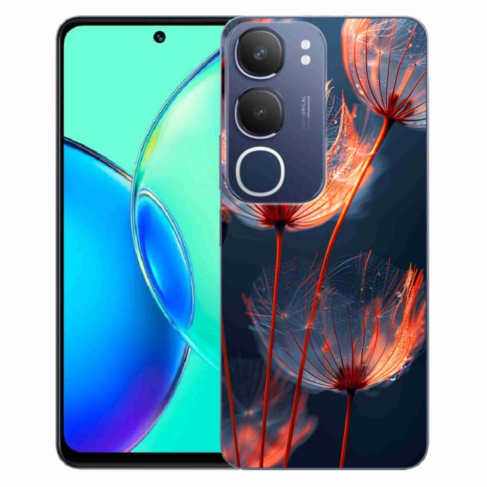 mmCase gél tok a Vivo Y19S-hez – világító szőrszálak