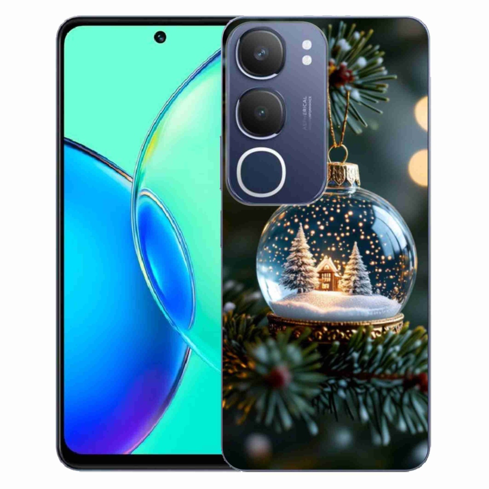 mmCase gél tok a Vivo Y19S-hez – karácsonyi gömb 2