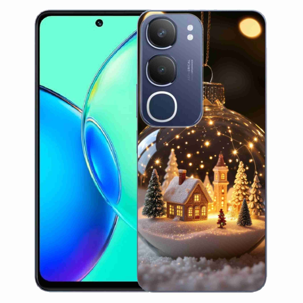mmCase gél tok a Vivo Y19S-hez – karácsonyi gömb 3