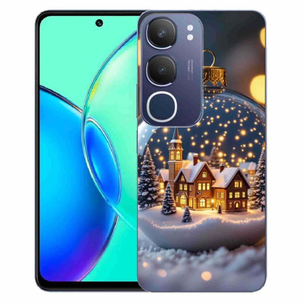 mmCase gél tok a Vivo Y19S-hez – karácsonyi gömb 4