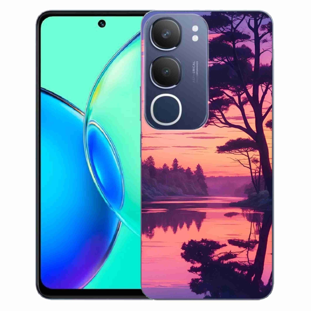 mmCase géltok a Vivo Y19S-hez – naplemente a tó felett