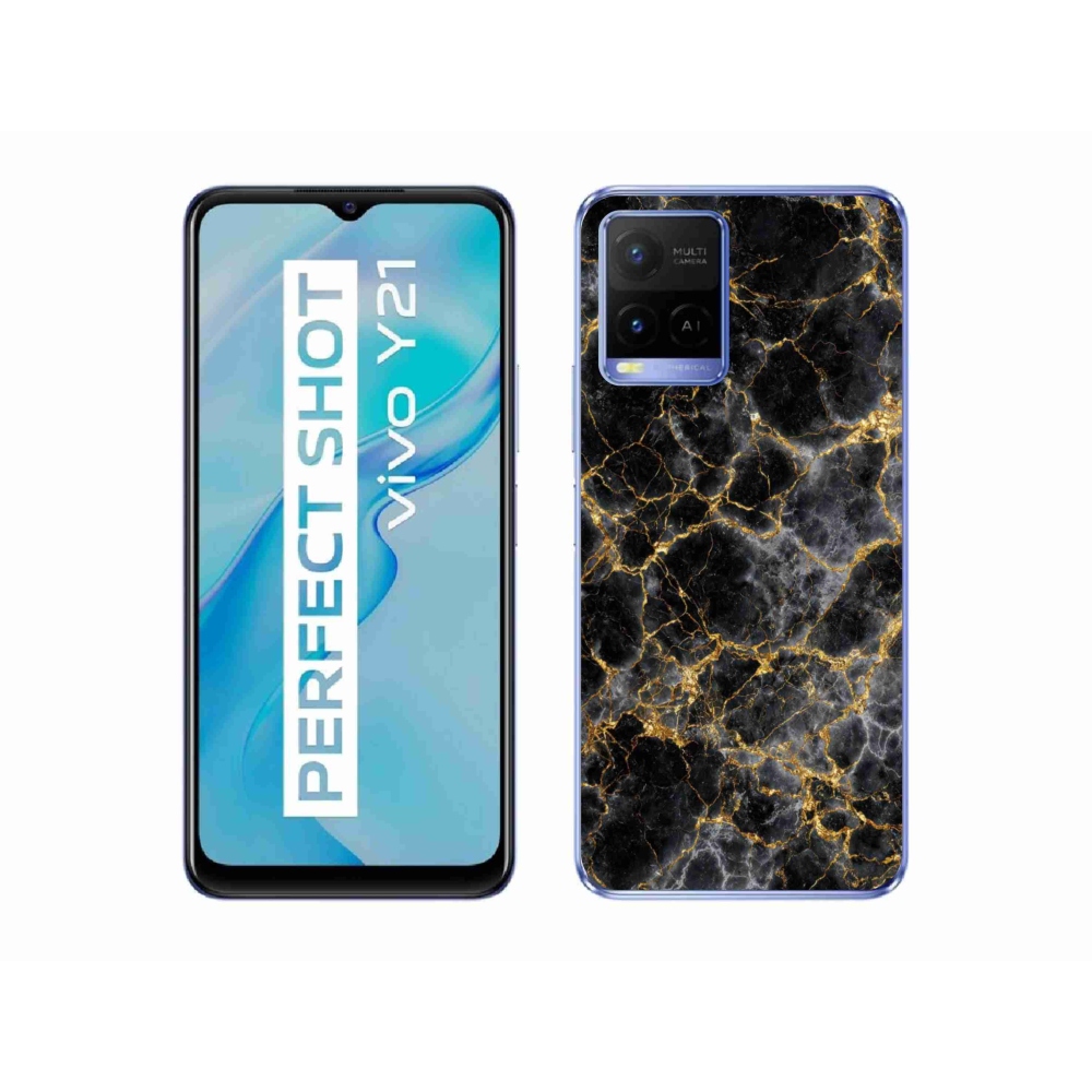 mmCase géltok a Vivo Y21/Y21s/Y33s készülékekhez – absztrakt motívum 43