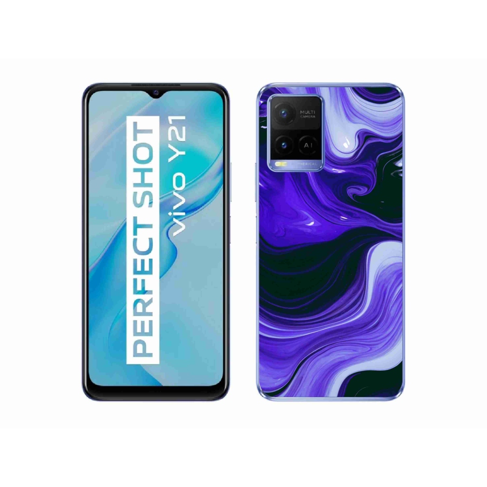 mmCase géltok a Vivo Y21/Y21s/Y33s készülékekhez – absztrakt motívum 46