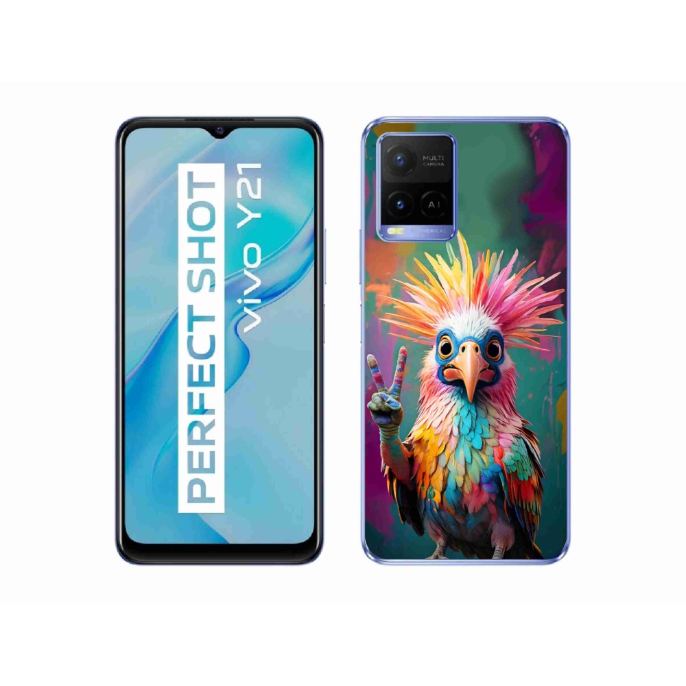 mmCase géltok a Vivo Y21/Y21s/Y33s modellekhez – színes lázadó