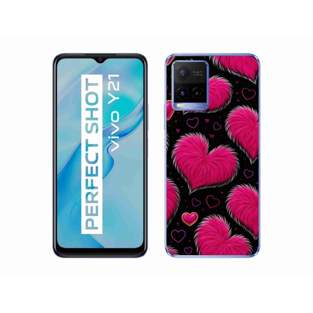 mmCase géltok a Vivo Y21/Y21s/Y33s készülékekhez – puha szívek