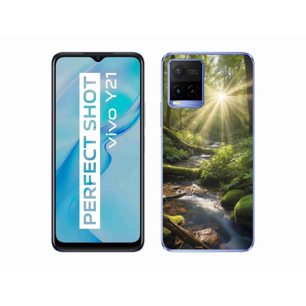 mmCase géltok a Vivo Y21/Y21s/Y33s készülékekhez – erdő mélye