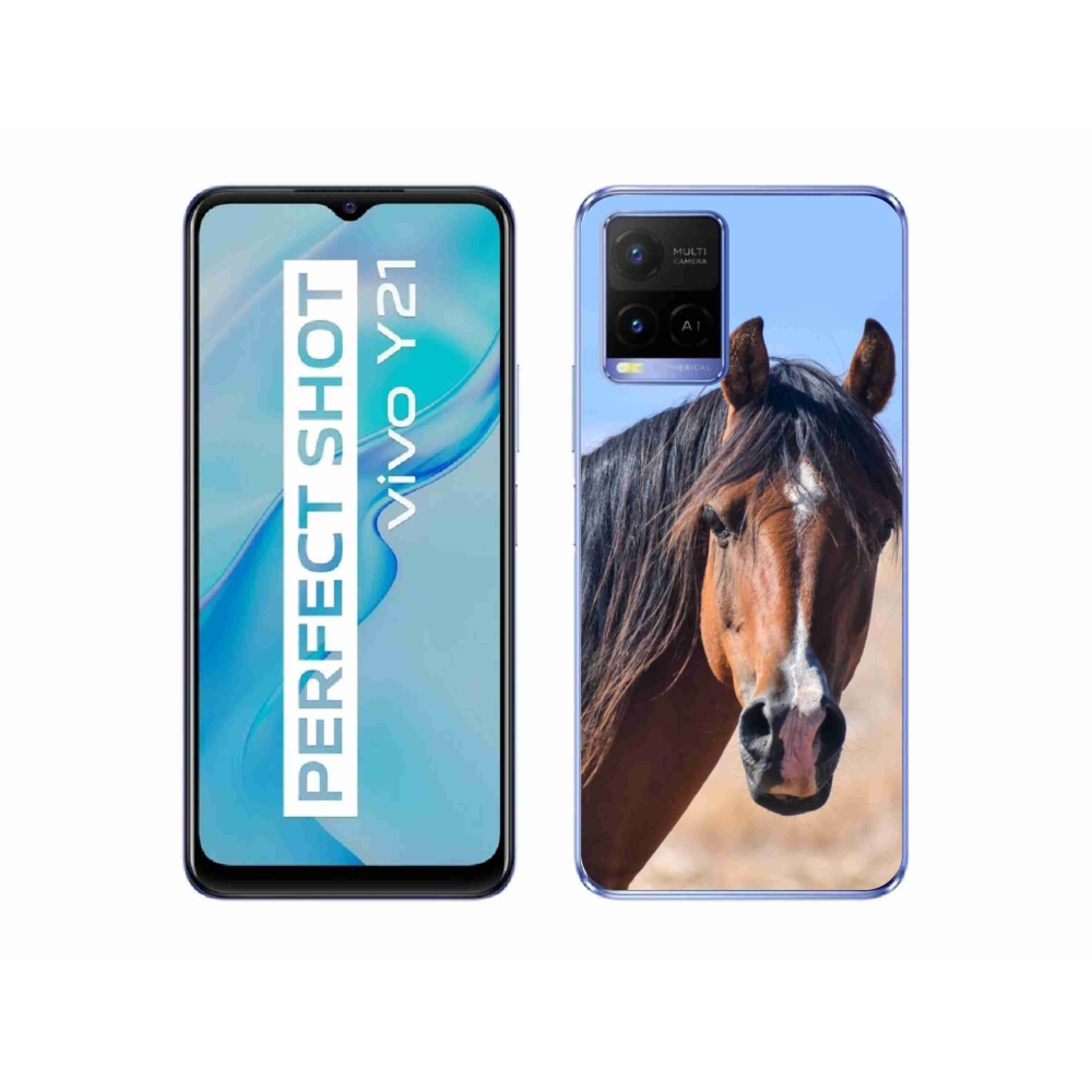 mmCase géltok a Vivo Y21/Y21s/Y33s modellekhez – nyugodt ló
