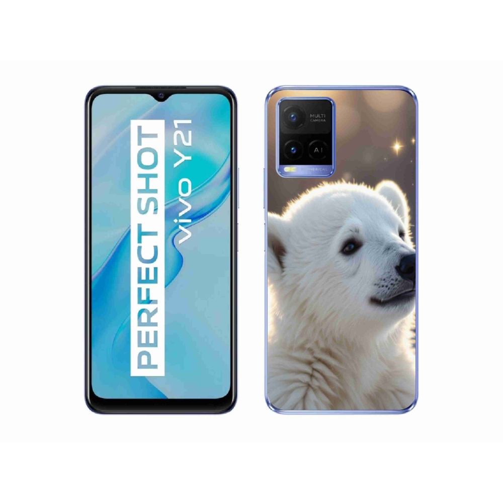 mmCase géltok a Vivo Y21/Y21s/Y33s készülékekhez – jegesmedve