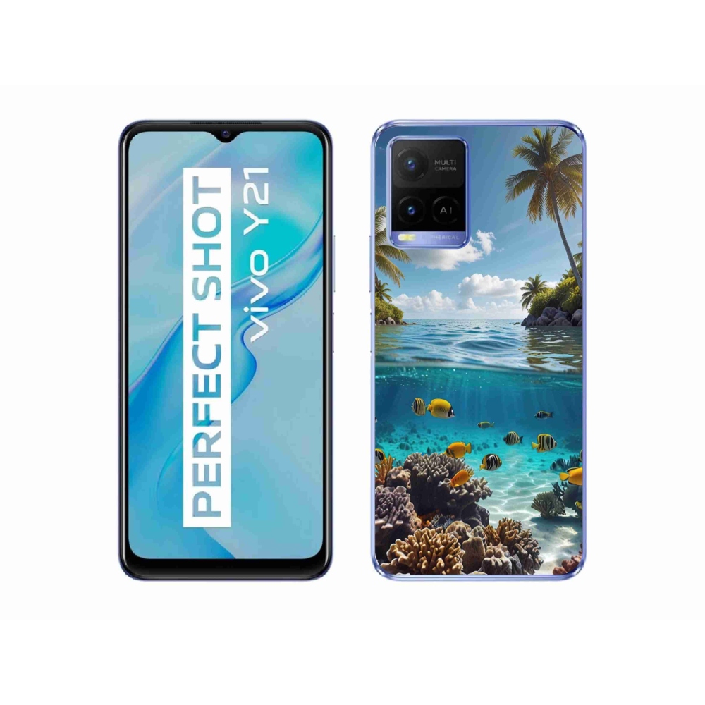 mmCase géltok a Vivo Y21/Y21s/Y33s készülékekhez – Tengeri világ 4
