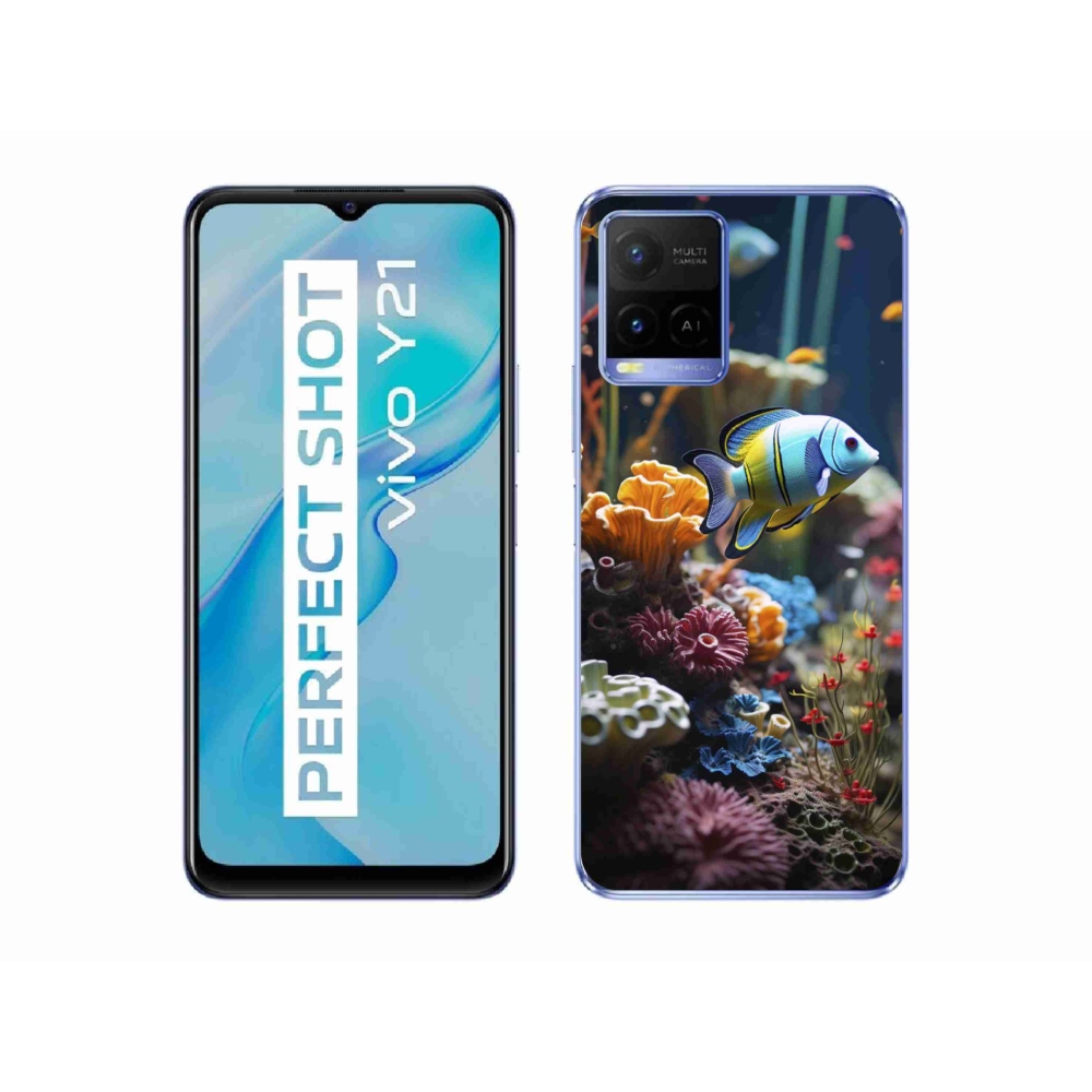 mmCase géltok a Vivo Y21/Y21s/Y33s készülékekhez – Tengeri világ 5