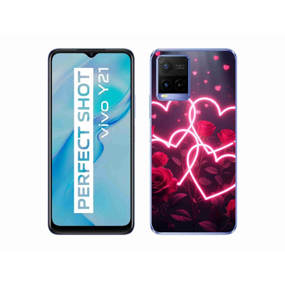 mmCase géltok a Vivo Y21/Y21s/Y33s készülékekhez – a szerelem szíve