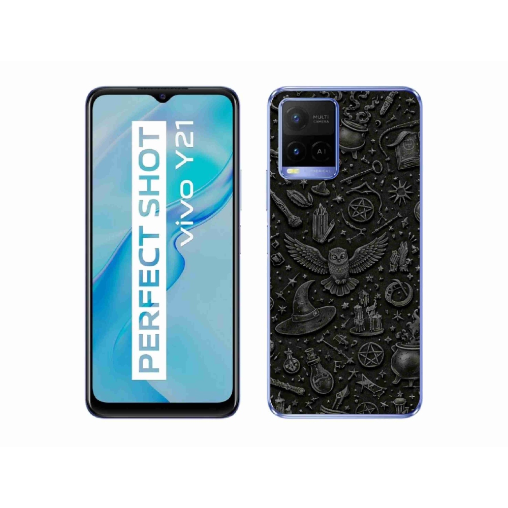 mmCase géltok a Vivo Y21/Y21s/Y33s készülékekhez – sötét varázslatos világ