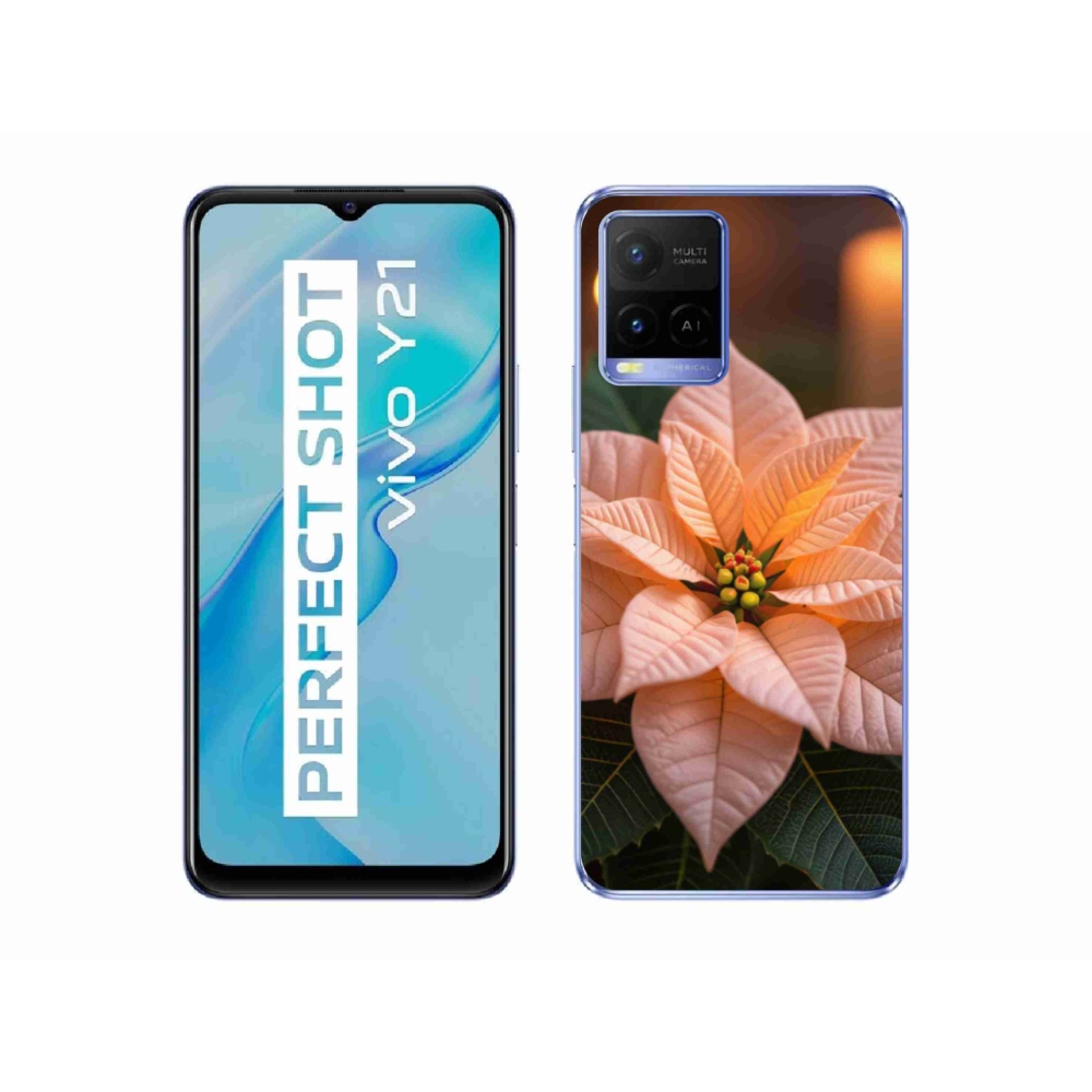 mmCase géltok a Vivo Y21/Y21s/Y33s készülékekhez – karácsonyi csillag