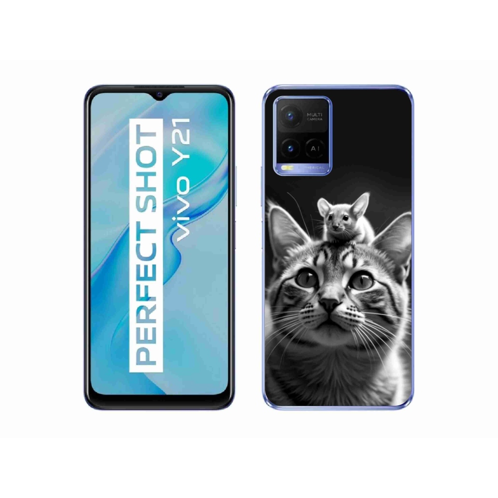 mmCase géltok a Vivo Y21/Y21s/Y33s modellekhez – Állati barátság 2
