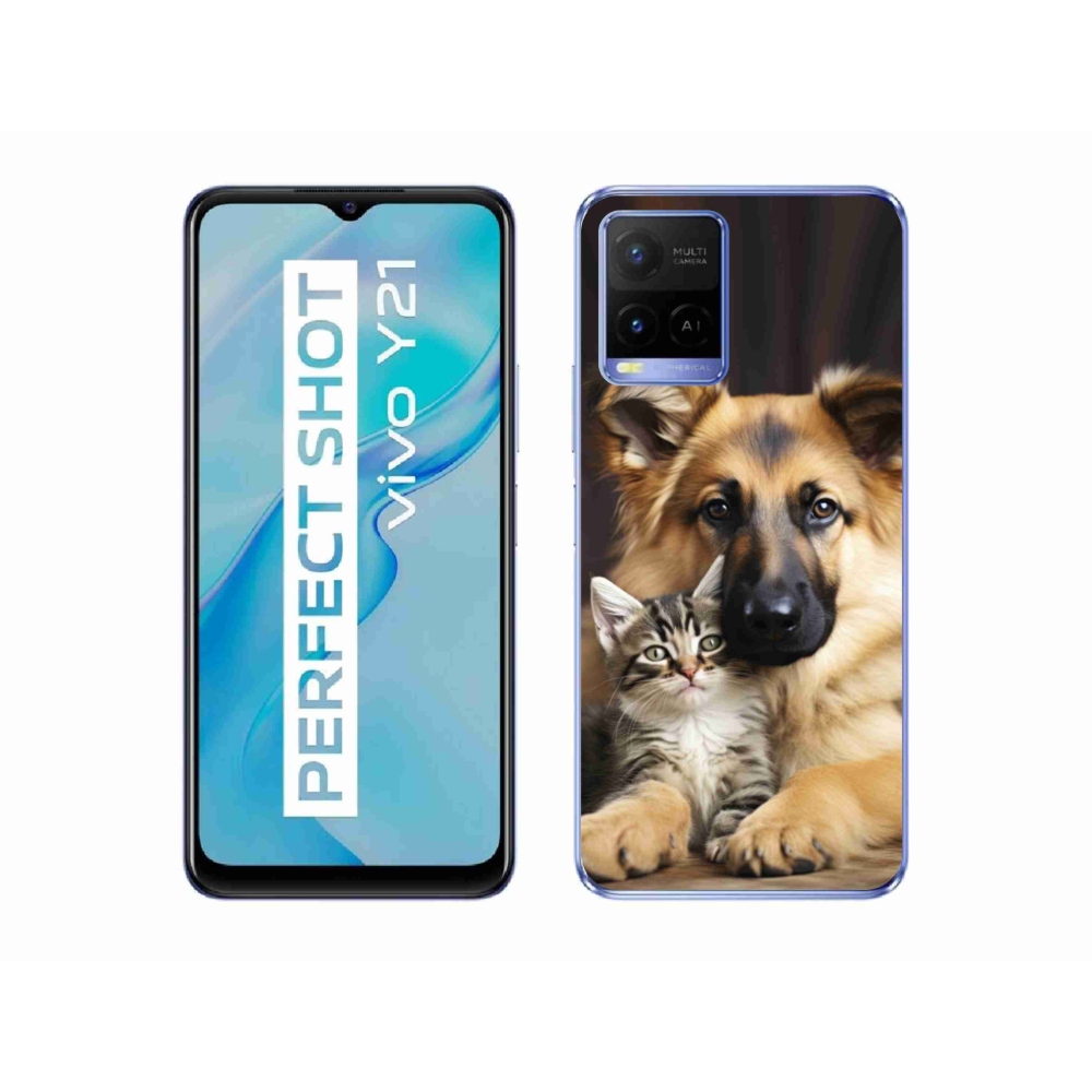 mmCase géltok a Vivo Y21/Y21s/Y33s készülékekhez – állati barátság