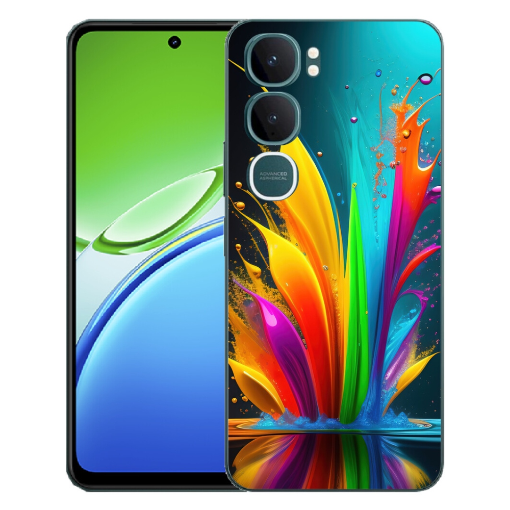 mmCase gél tok a Vivo Y21d-hez – absztrakt motívum 1