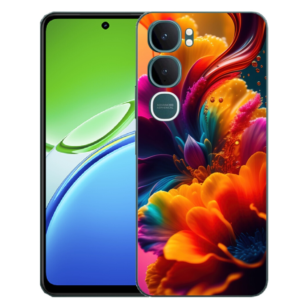 mmCase gélhuzat a Vivo Y21d-hez – absztrakt motívum 2