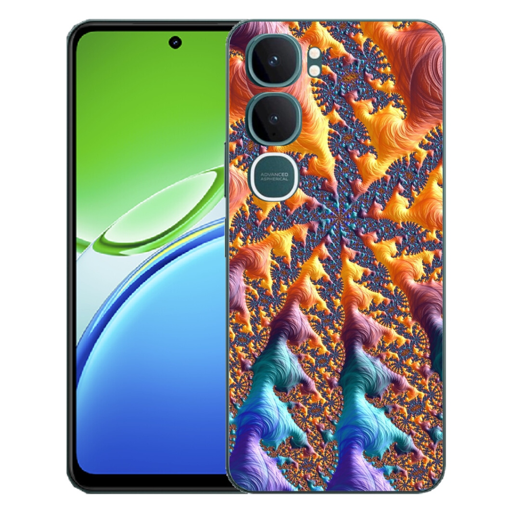 mmCase gélhuzat a Vivo Y21d-hez – absztrakt motívum 23