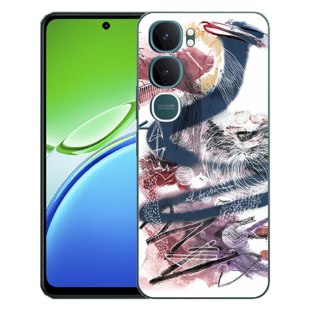 mmCase gélhuzat a Vivo Y21d-hez – absztrakt motívum 28