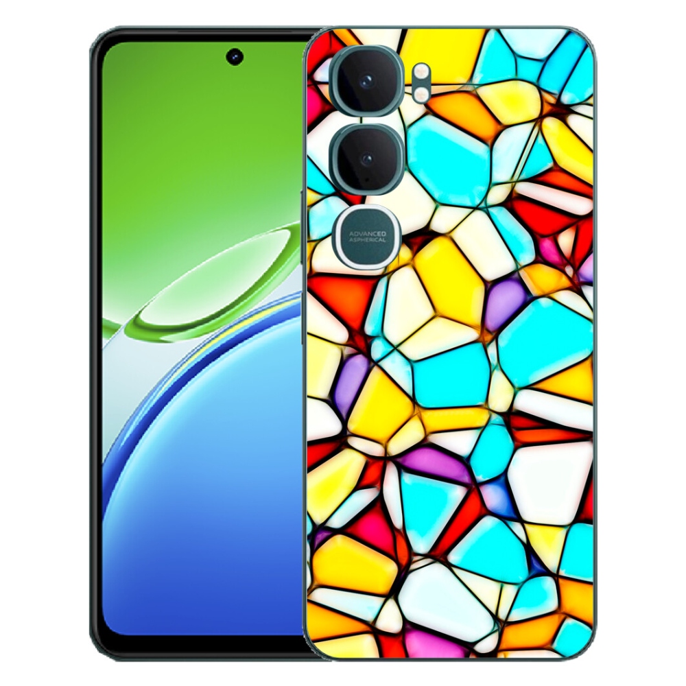 mmCase gélhuzat a Vivo Y21d-hez – absztrakt motívum 40