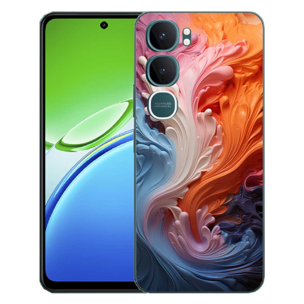 mmCase gélhuzat a Vivo Y21d-hez – absztrakt motívum 8