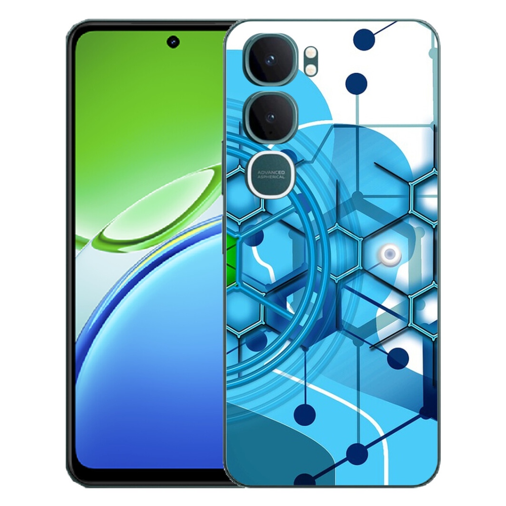 mmCase géltok a Vivo Y21d-hez – absztrakt minta 2
